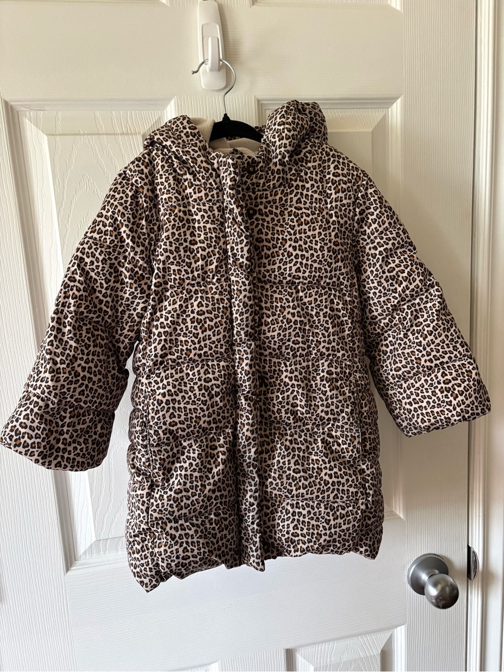 Baby GAP Leopard Print Long Parka